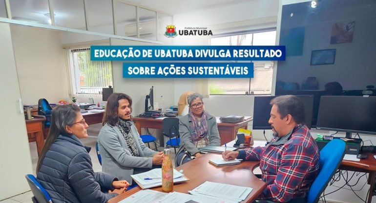 Apresentando os resultados do projeto A Turma do Lixo Zero Secretaria de Educação de Ubatuba